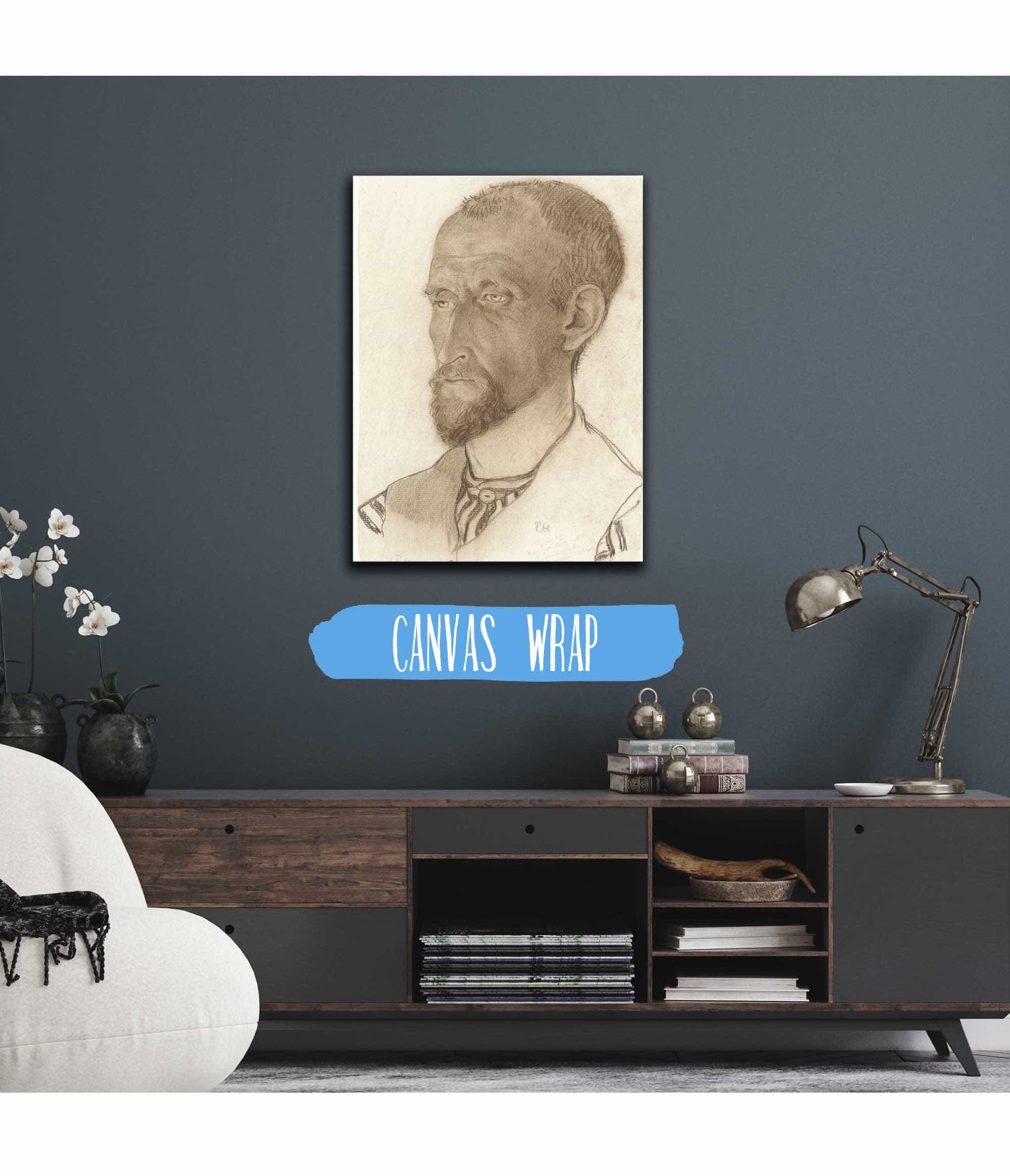 Portret Van Petrus Koninks Naar Links by Richard Nicolaus Roland Holst