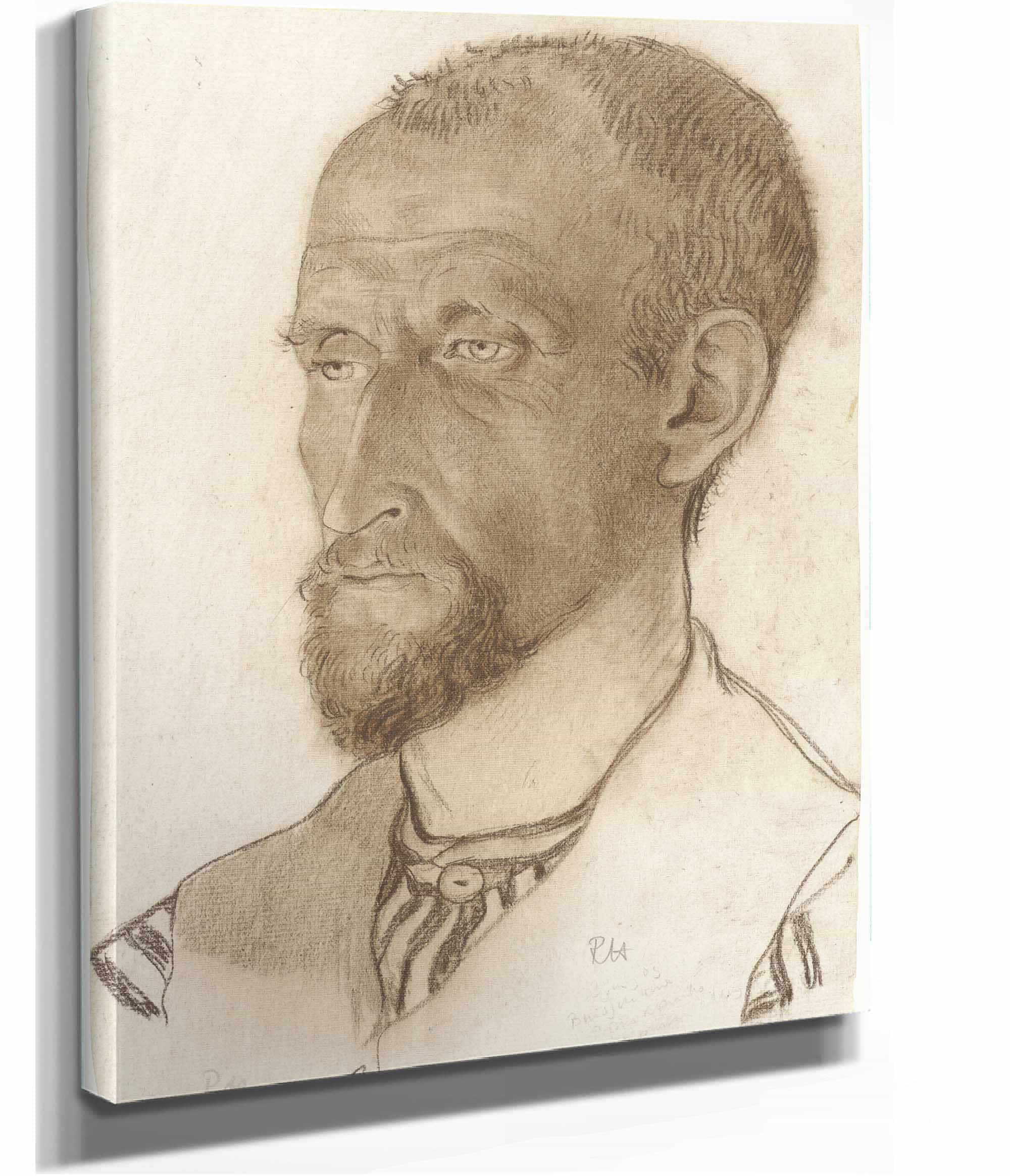 Portret Van Petrus Koninks Naar Links by Richard Nicolaus Roland Holst