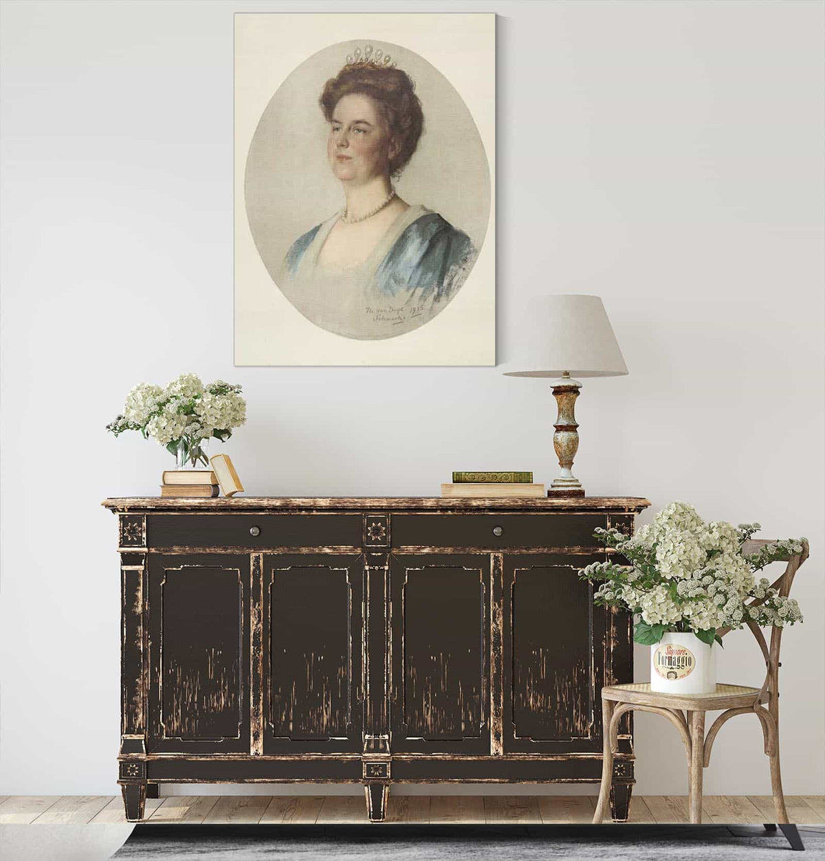Portret Van Wilhelmina Koningin Der Nederlanden by Therese Schwartze