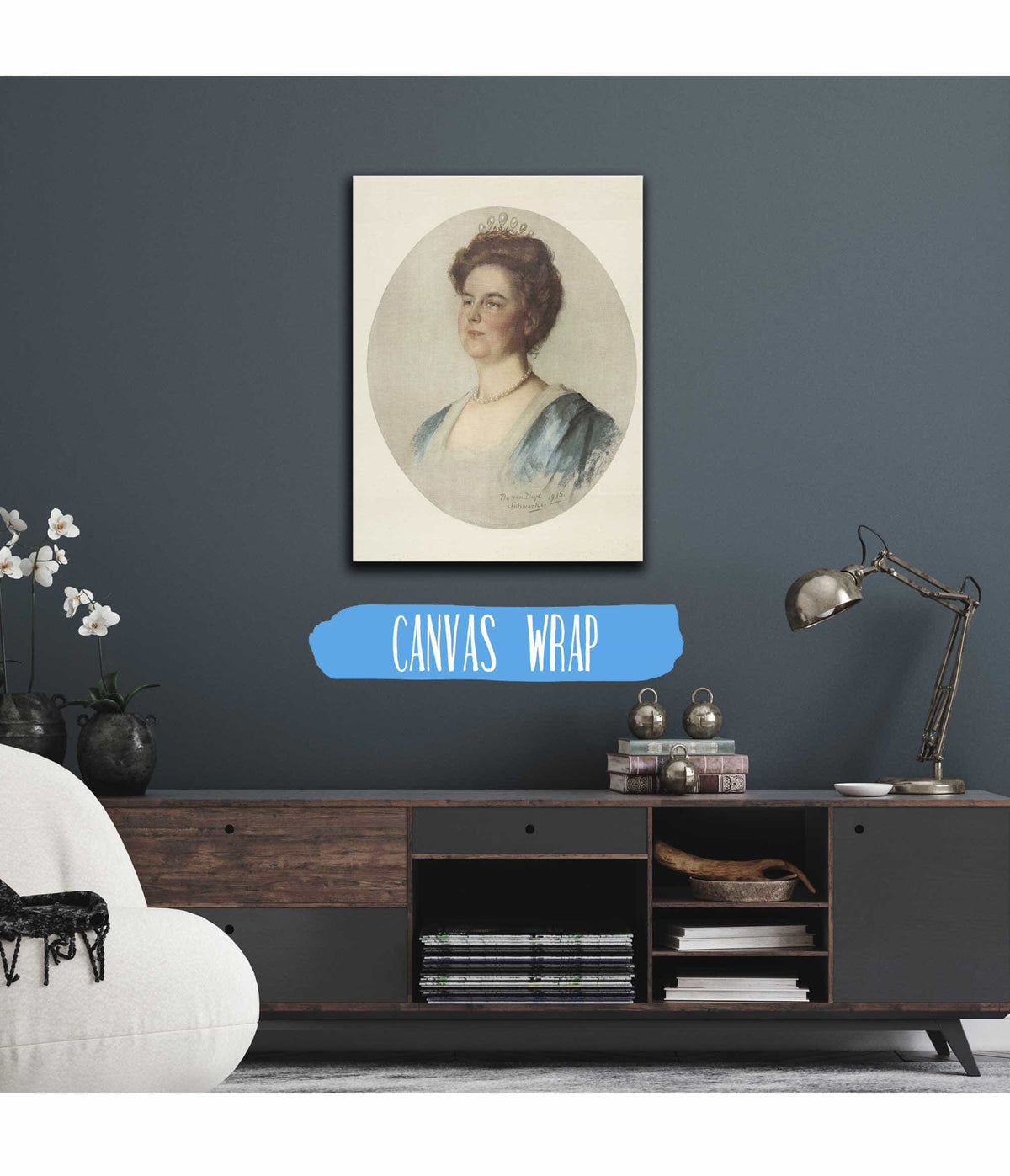 Portret Van Wilhelmina Koningin Der Nederlanden by Therese Schwartze