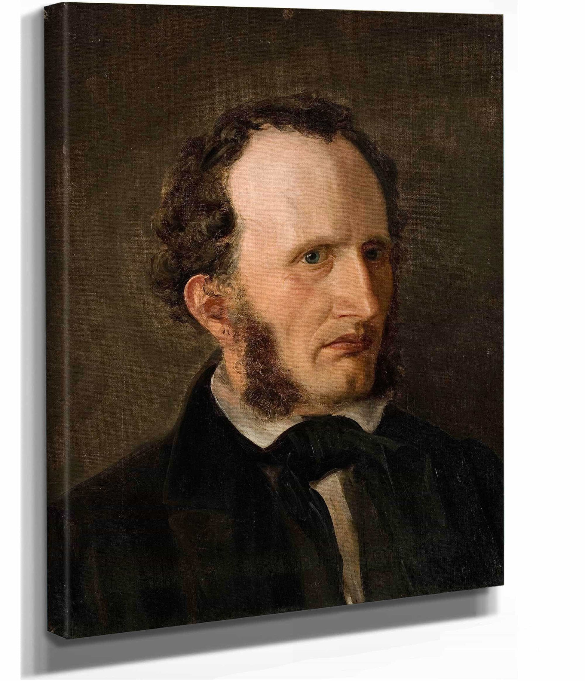 Portrett Av Kunstnerens Bror Harald by Amaldus Nielsen