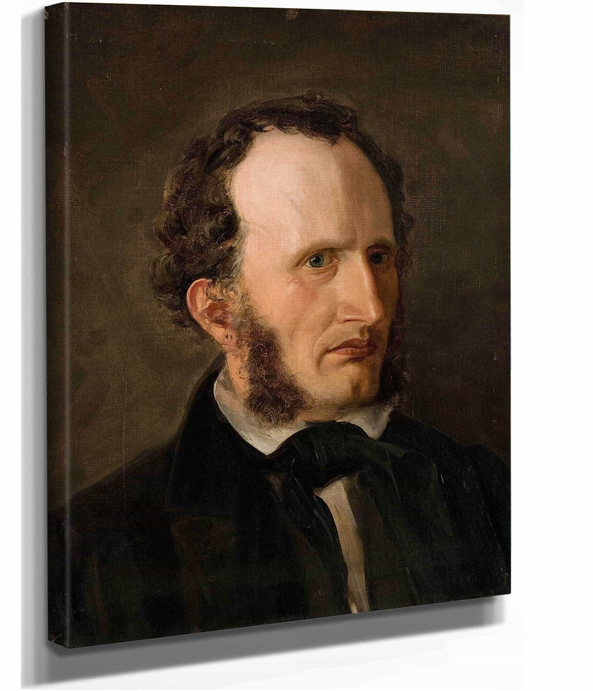 Portrett Av Kunstnerens Bror Harald by Amaldus Nielsen
