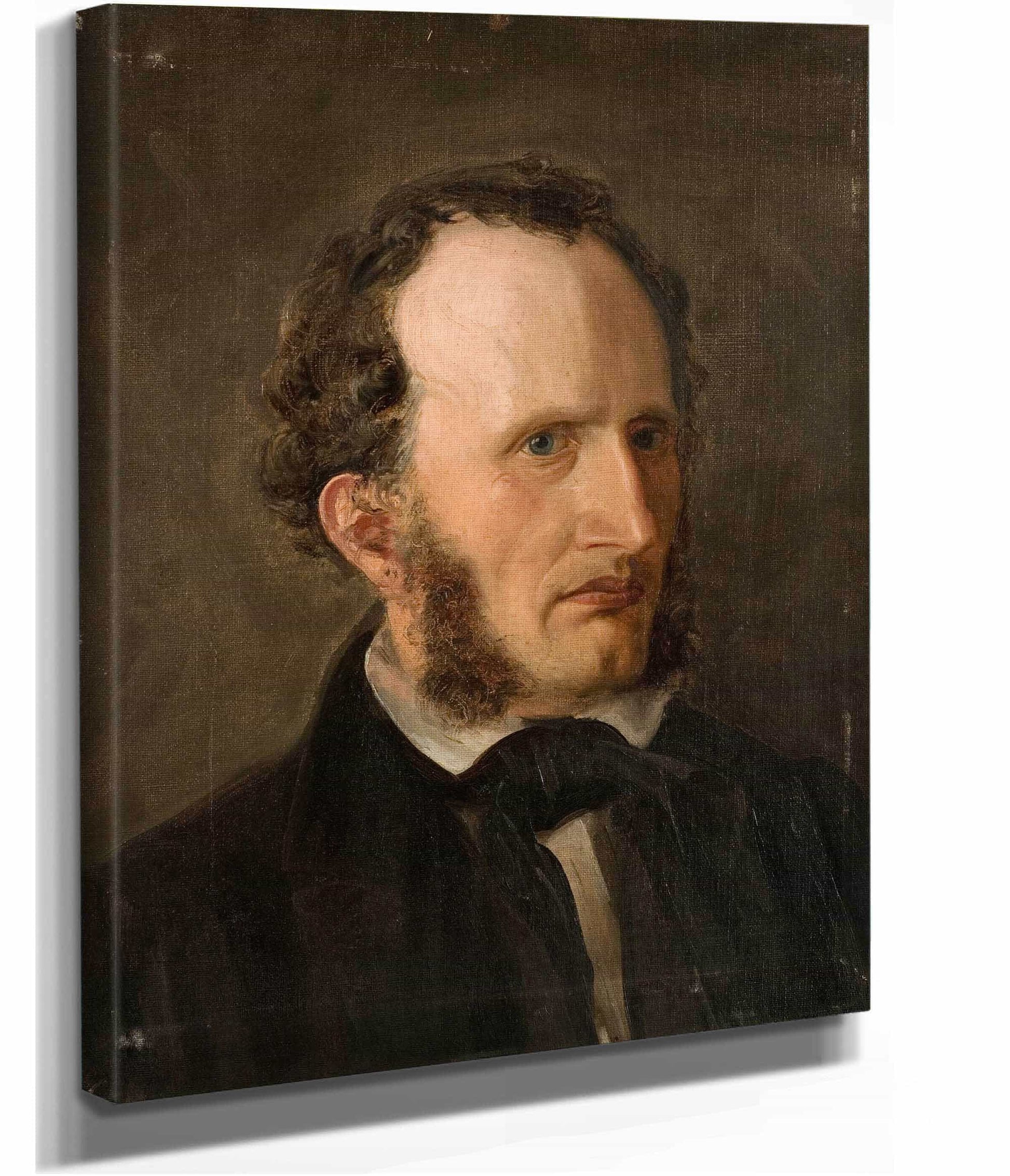 Portrett Av Kunstnerens Bror Harald by Amaldus Nielsen
