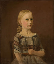 Portrett Av Kunstnerens Kusine Fru Caterine Kamstrup Ar by Amaldus Nielsen