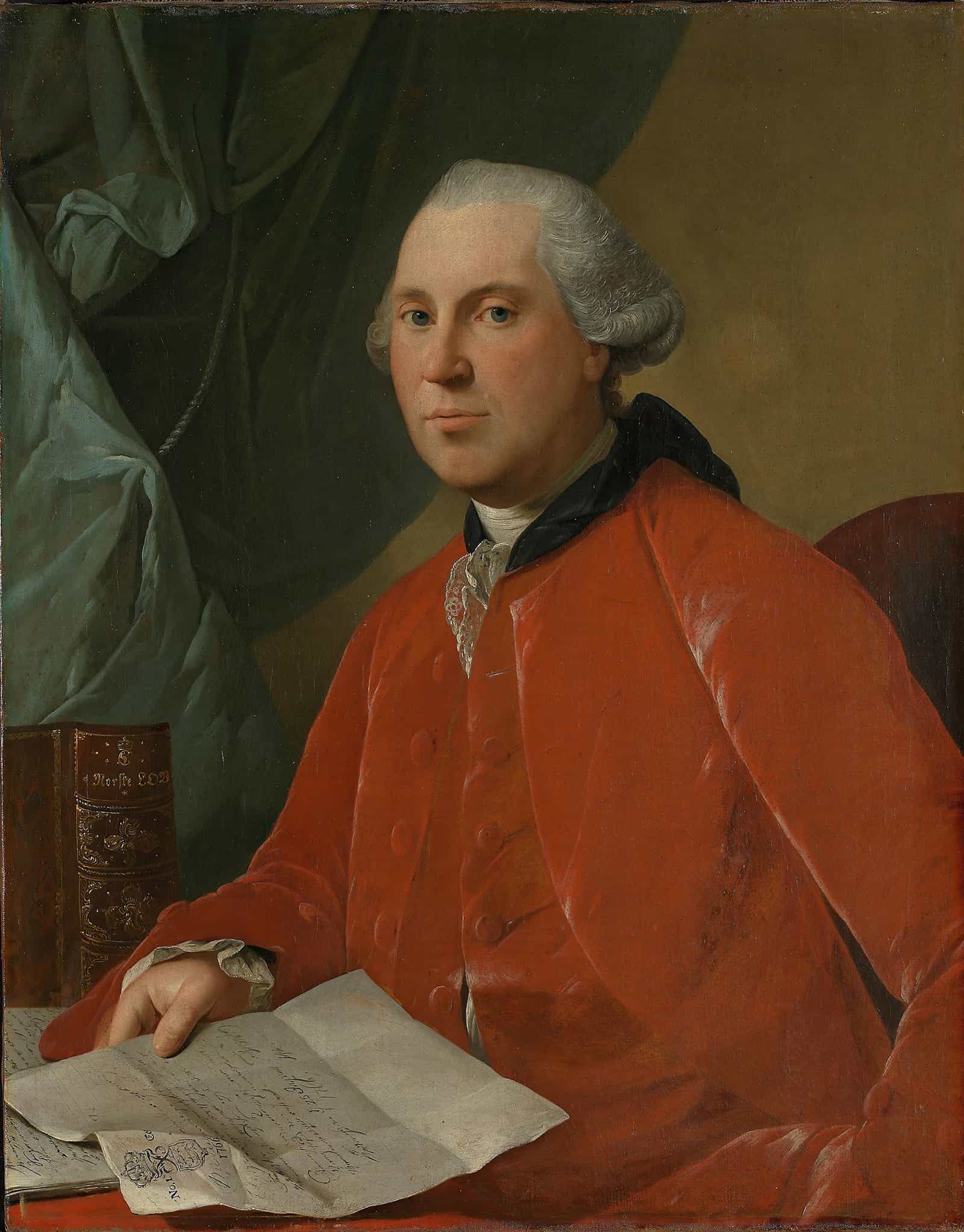 Portrett Av Lauritz Christian Steen by Jens Juel