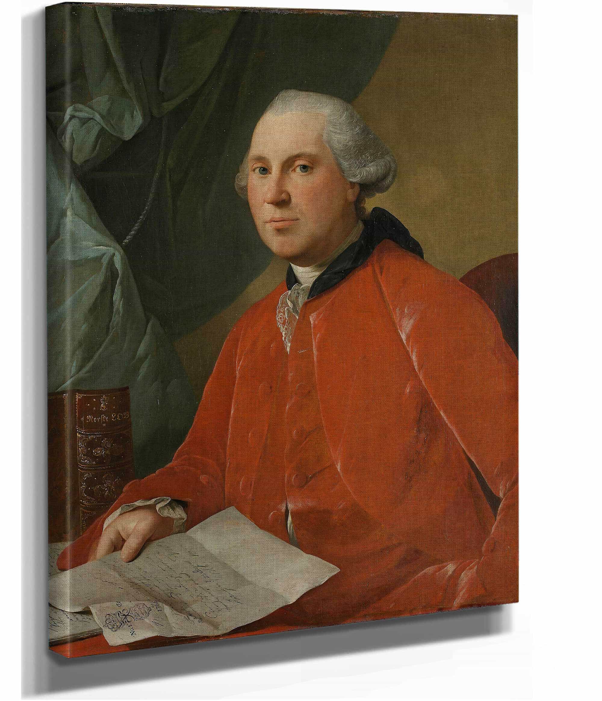 Portrett Av Lauritz Christian Steen by Jens Juel