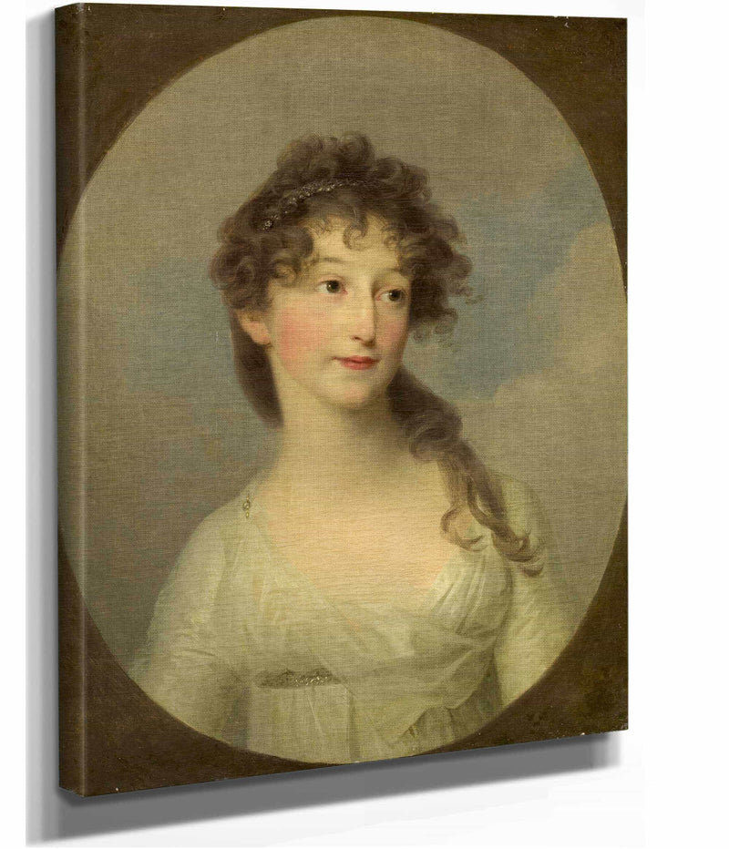 Possibly Franciska Krasinska Duchess Of Courland by Angelica Kauffmann