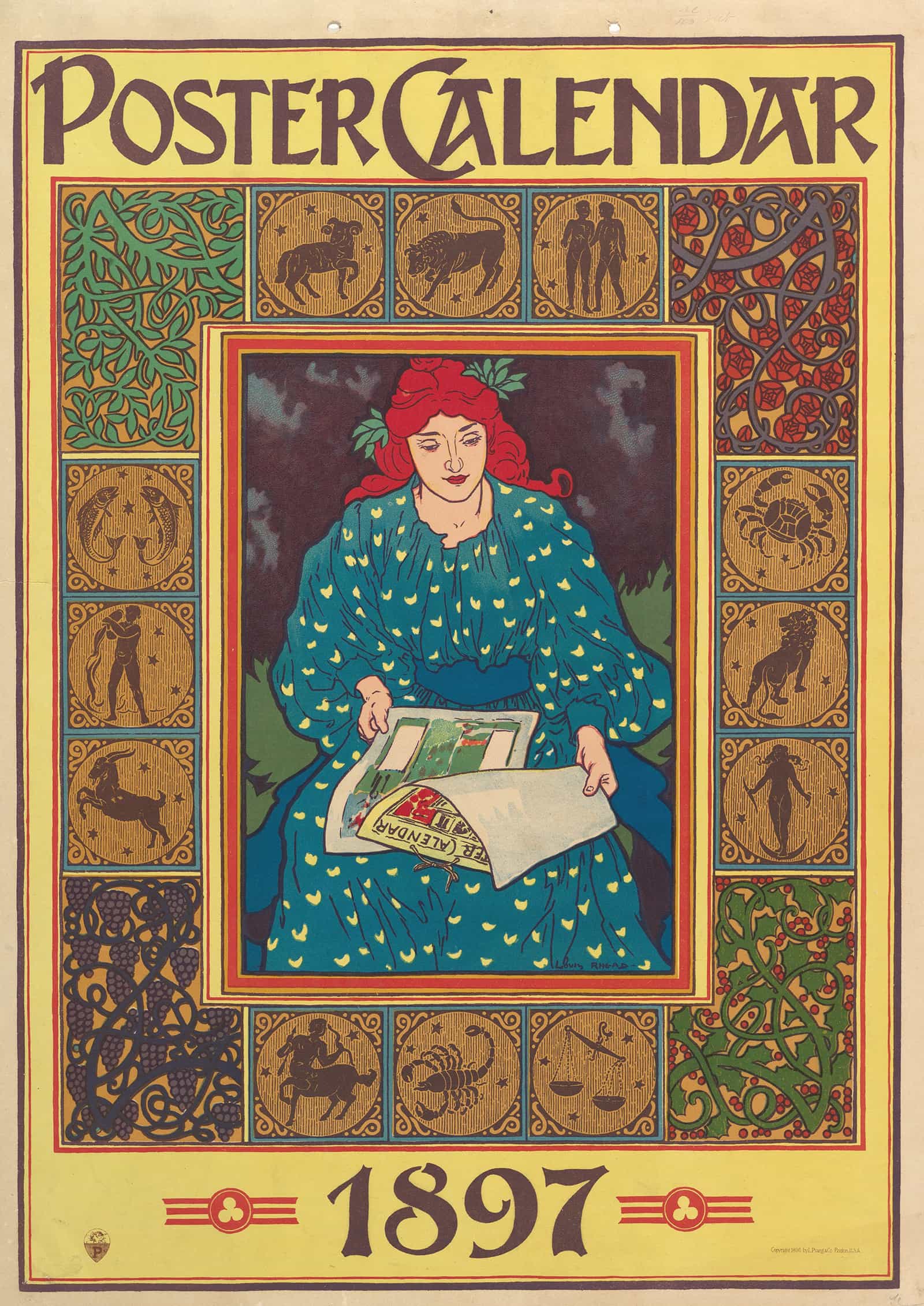 Poster Calendar by Louis Rhead