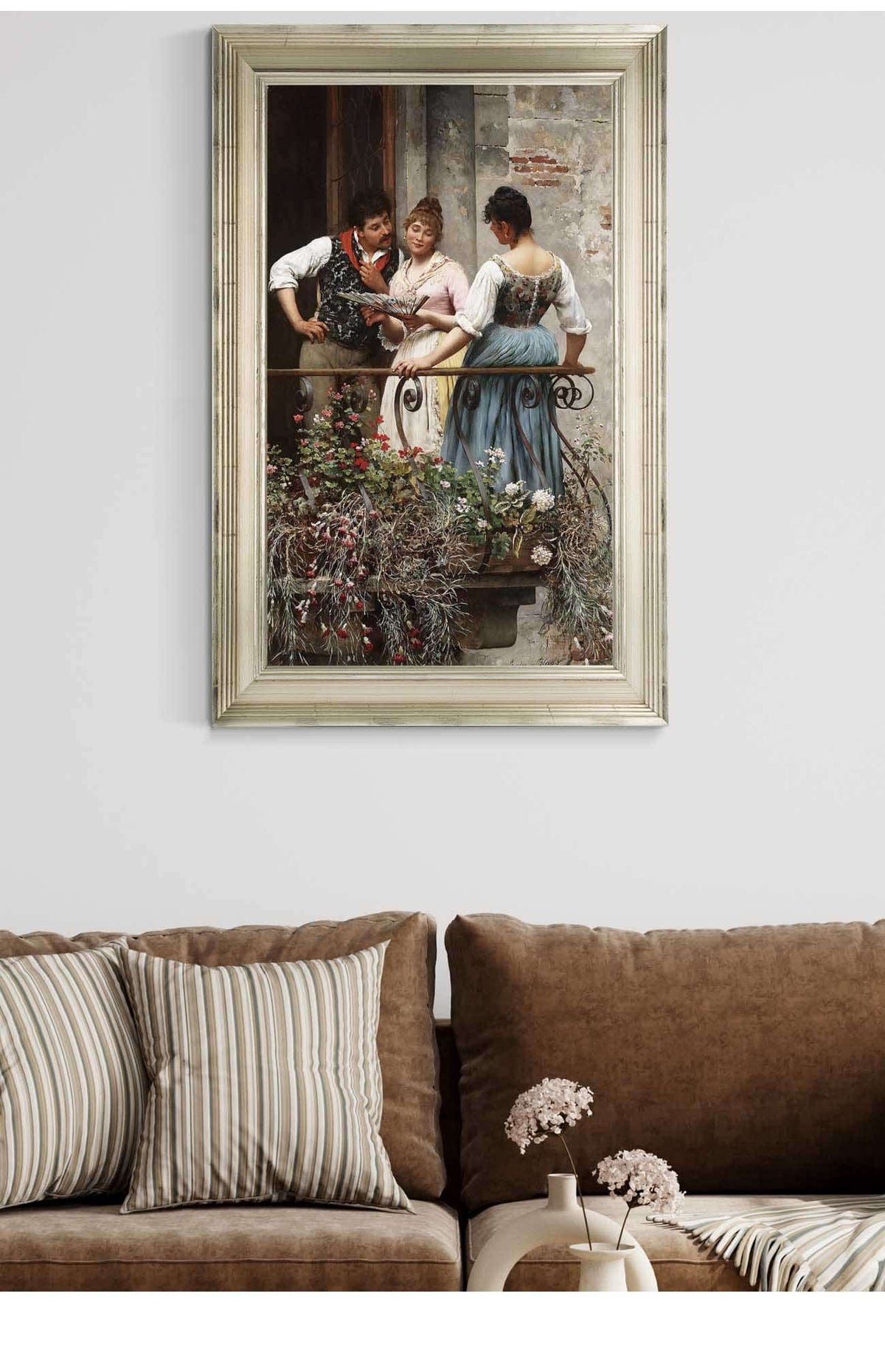 A Favourite Fan by Eugen Von Blaas Posters, Prints, & Visual Artwork