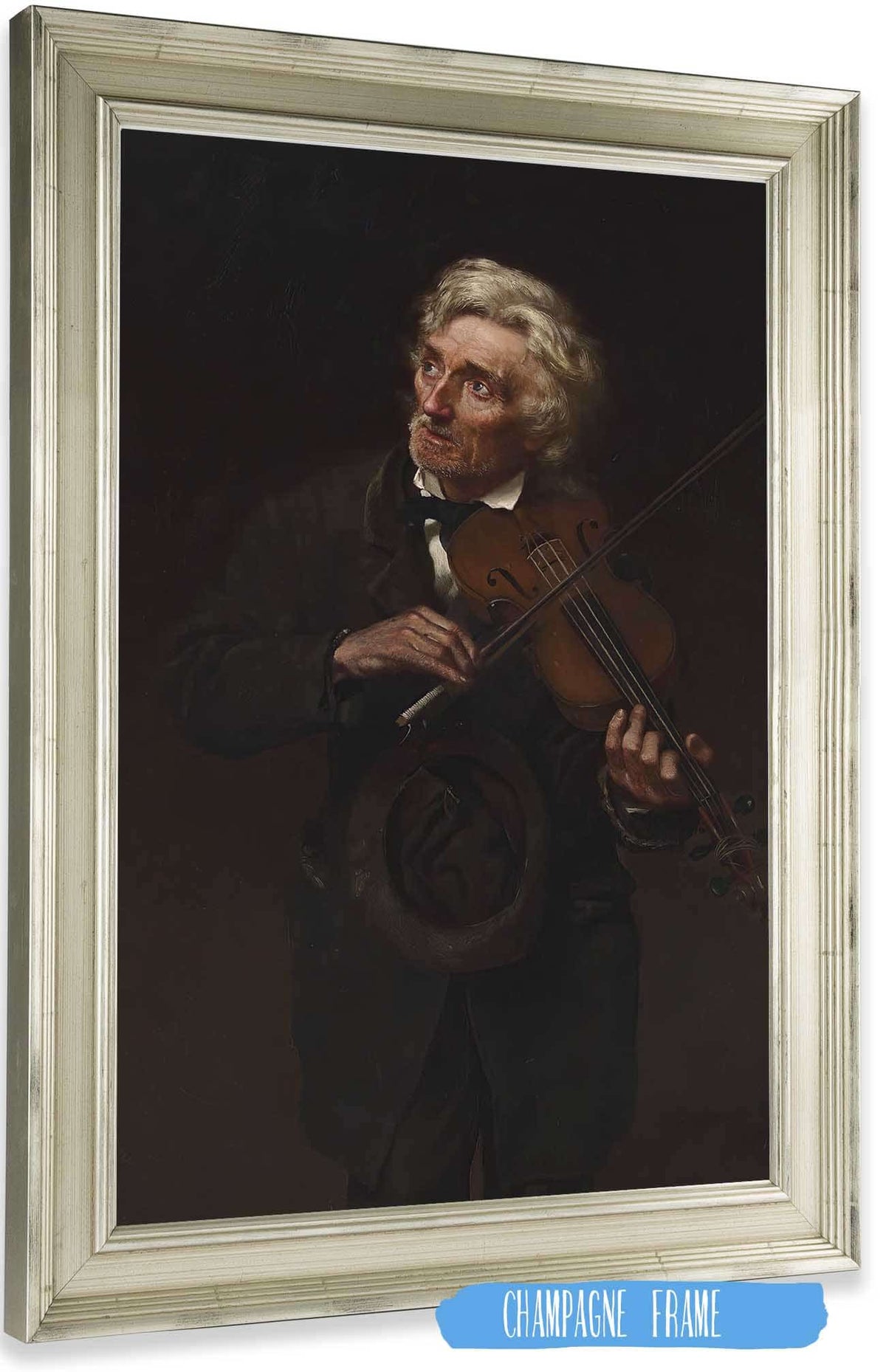 A Merry Air And A Sad Heart by John George Brown Posters, Prints, & Visual Artwork