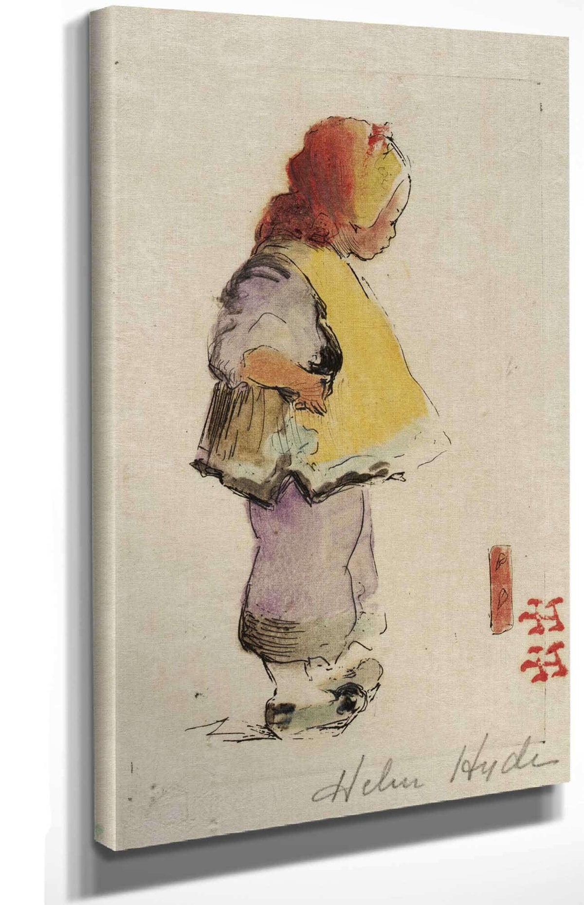 A Native Daughter by Helen Hyde Posters, Prints, & Visual Artwork