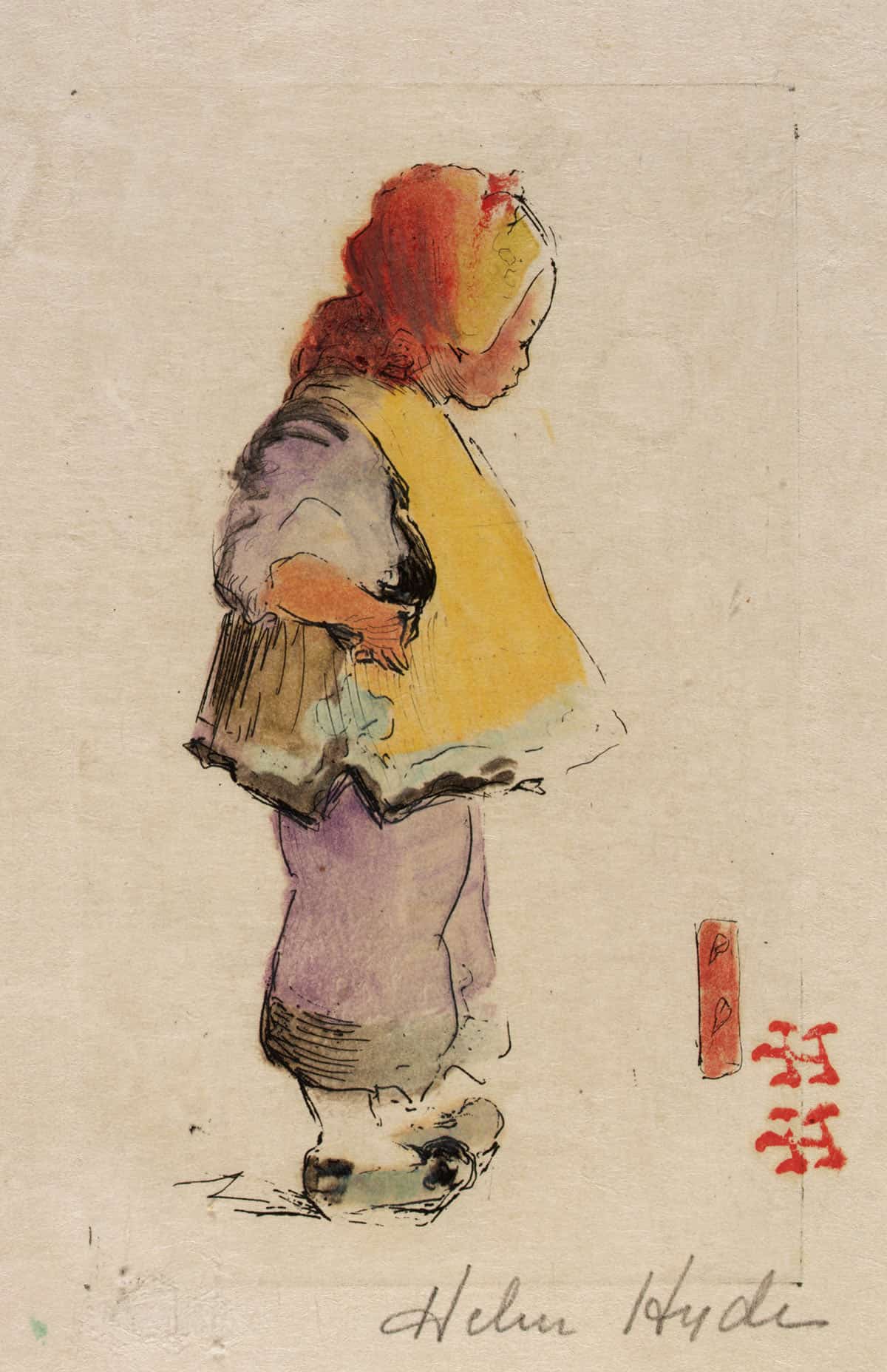 A Native Daughter by Helen Hyde Posters, Prints, & Visual Artwork