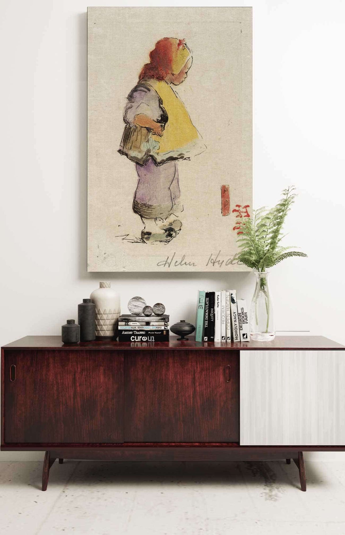 A Native Daughter by Helen Hyde Posters, Prints, & Visual Artwork