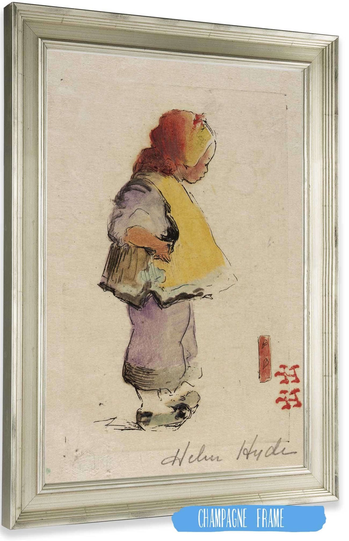 A Native Daughter by Helen Hyde Posters, Prints, & Visual Artwork