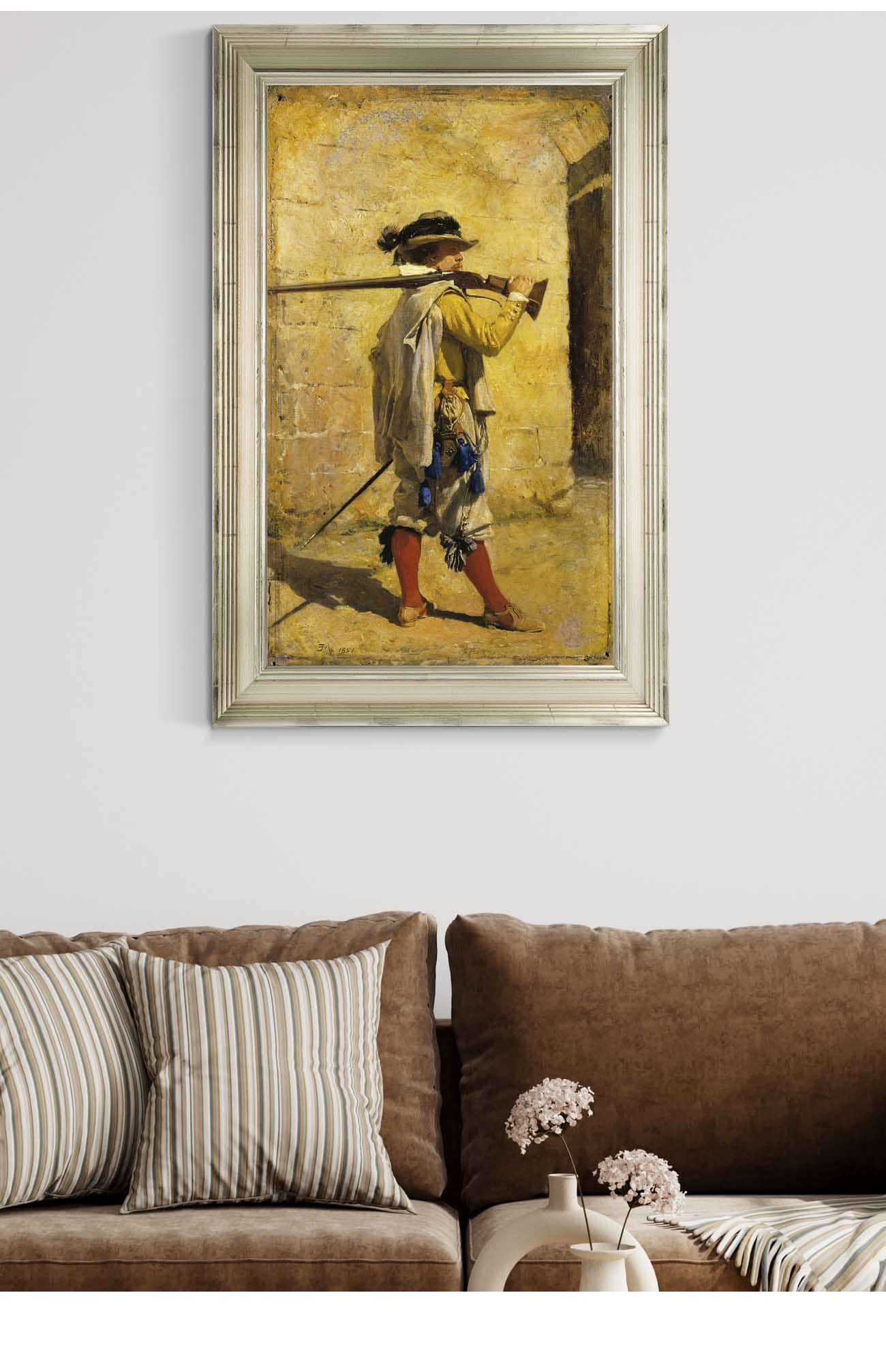 A Sentinel Time Of Louis Xiii by Ernest Meissonier Posters, Prints, & Visual Artwork