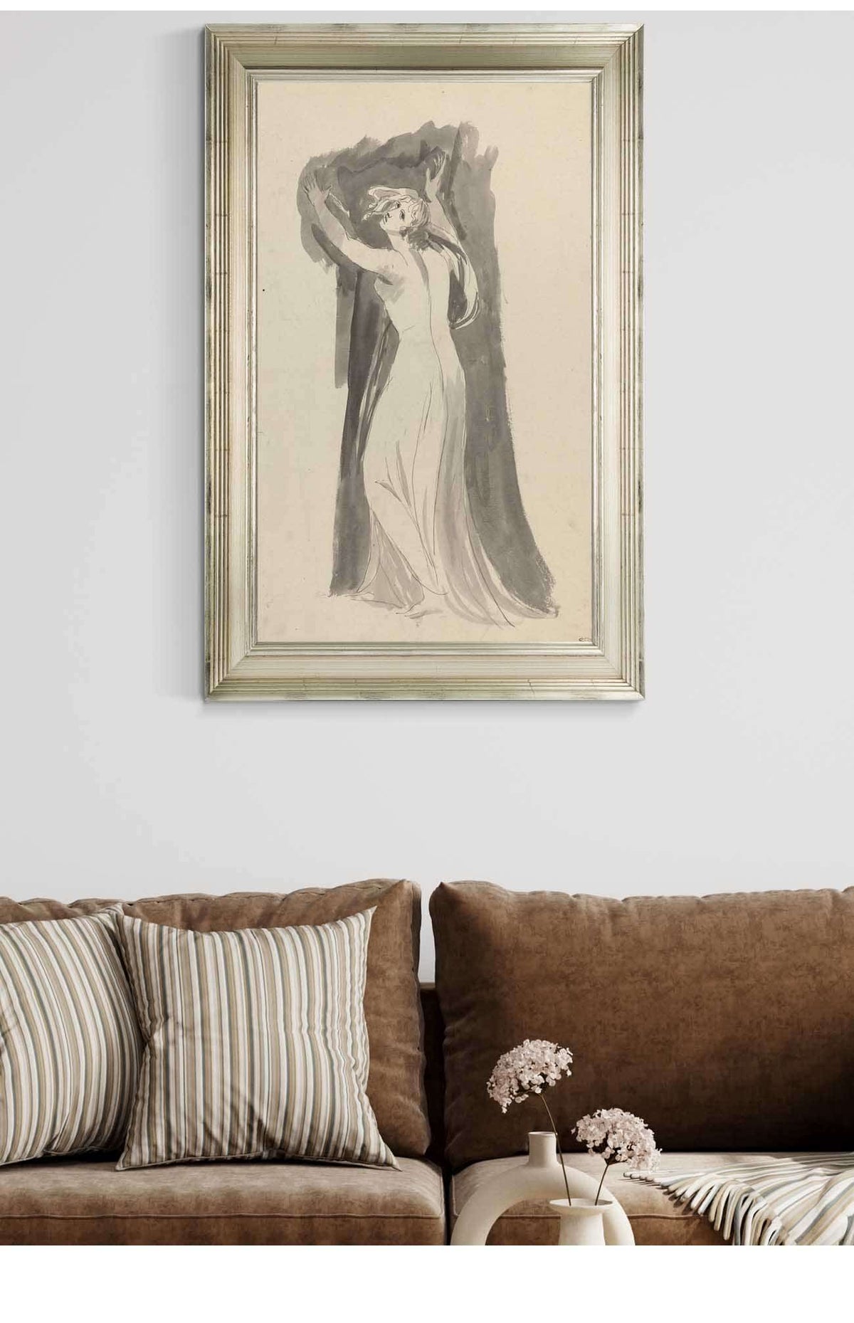 A Study Of Miranda For The Tempest by George Romney Posters, Prints, & Visual Artwork