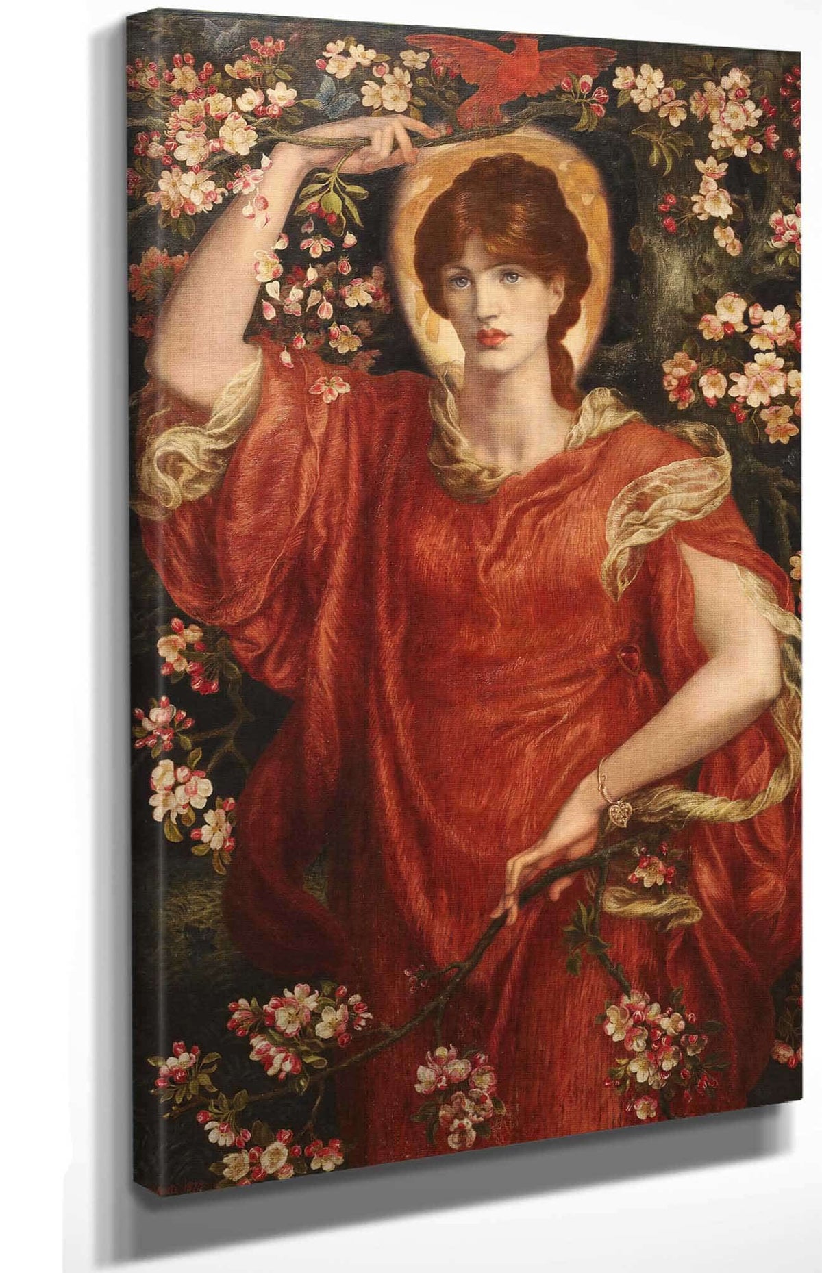 A Vision Of Fiammetta by Dante Gabriel Rossetti Posters, Prints, & Visual Artwork