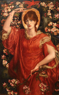 A Vision Of Fiammetta by Dante Gabriel Rossetti Posters, Prints, & Visual Artwork
