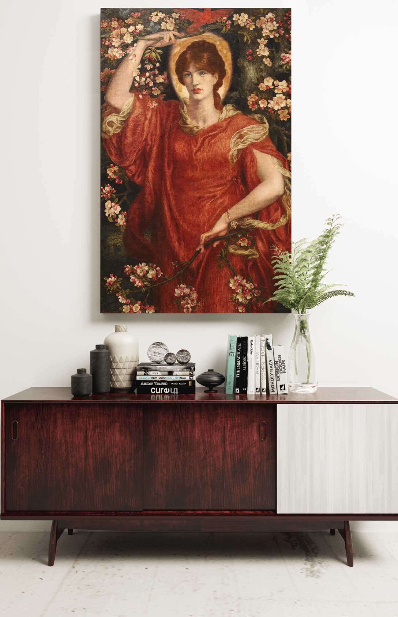 A Vision Of Fiammetta by Dante Gabriel Rossetti Posters, Prints, & Visual Artwork