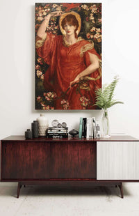 A Vision Of Fiammetta by Dante Gabriel Rossetti Posters, Prints, & Visual Artwork