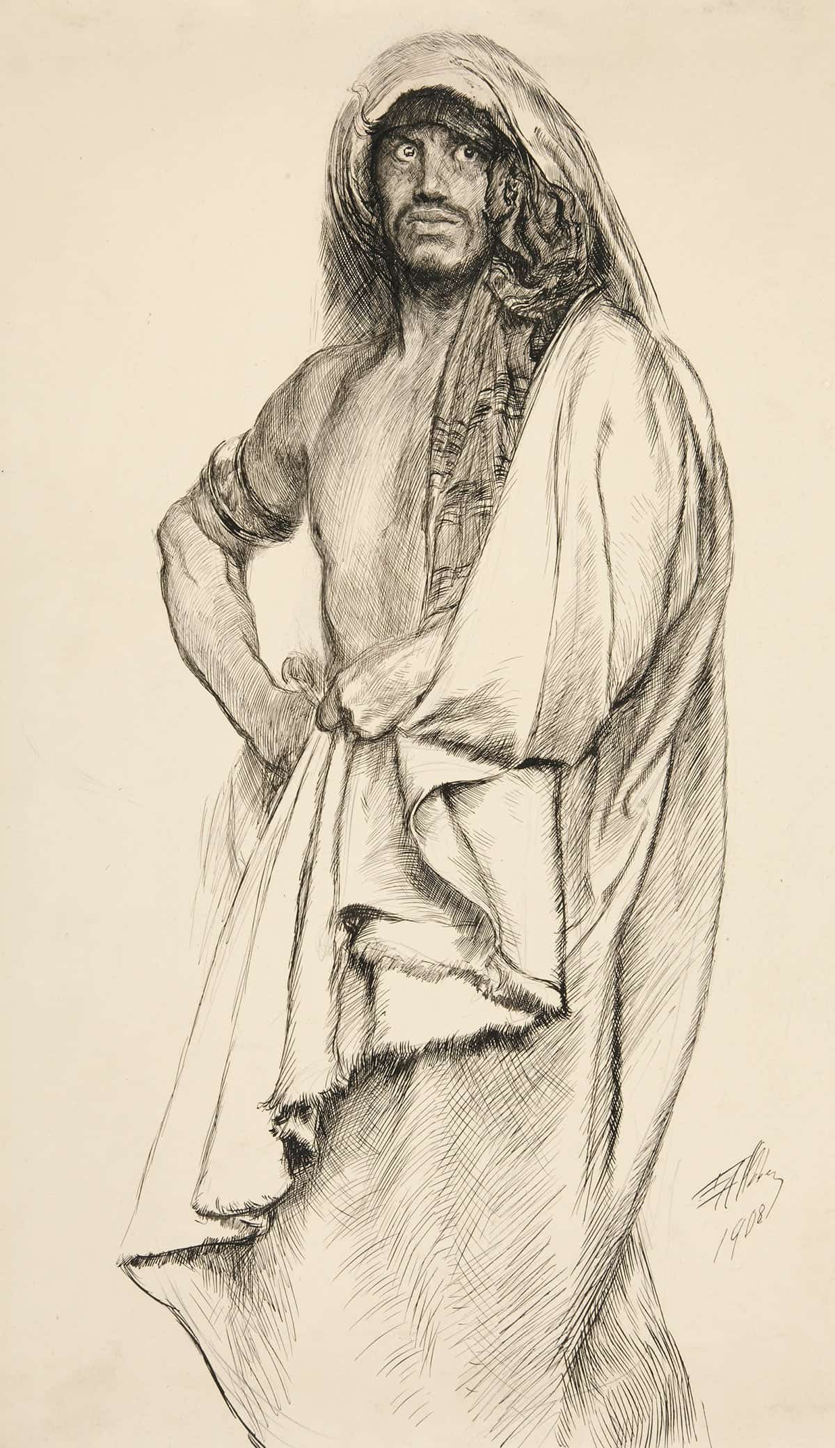 Aaron From Titus Andronicus by Edwin Austin Abbey Posters, Prints, & Visual Artwork