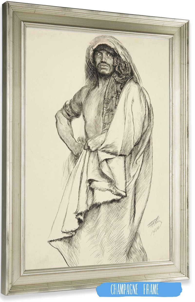 Aaron From Titus Andronicus by Edwin Austin Abbey Posters, Prints, & Visual Artwork