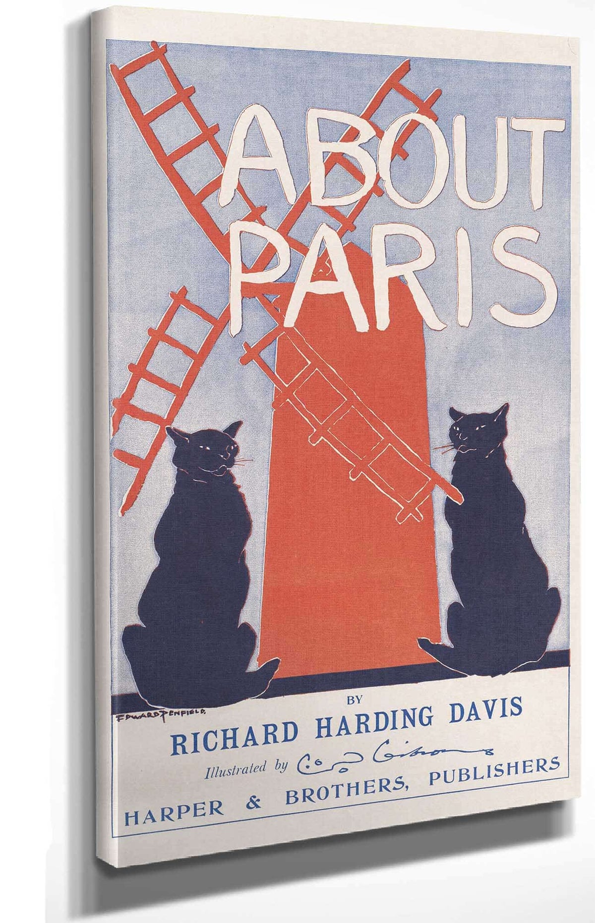 About Paris   by Edward Penfield Posters, Prints, & Visual Artwork