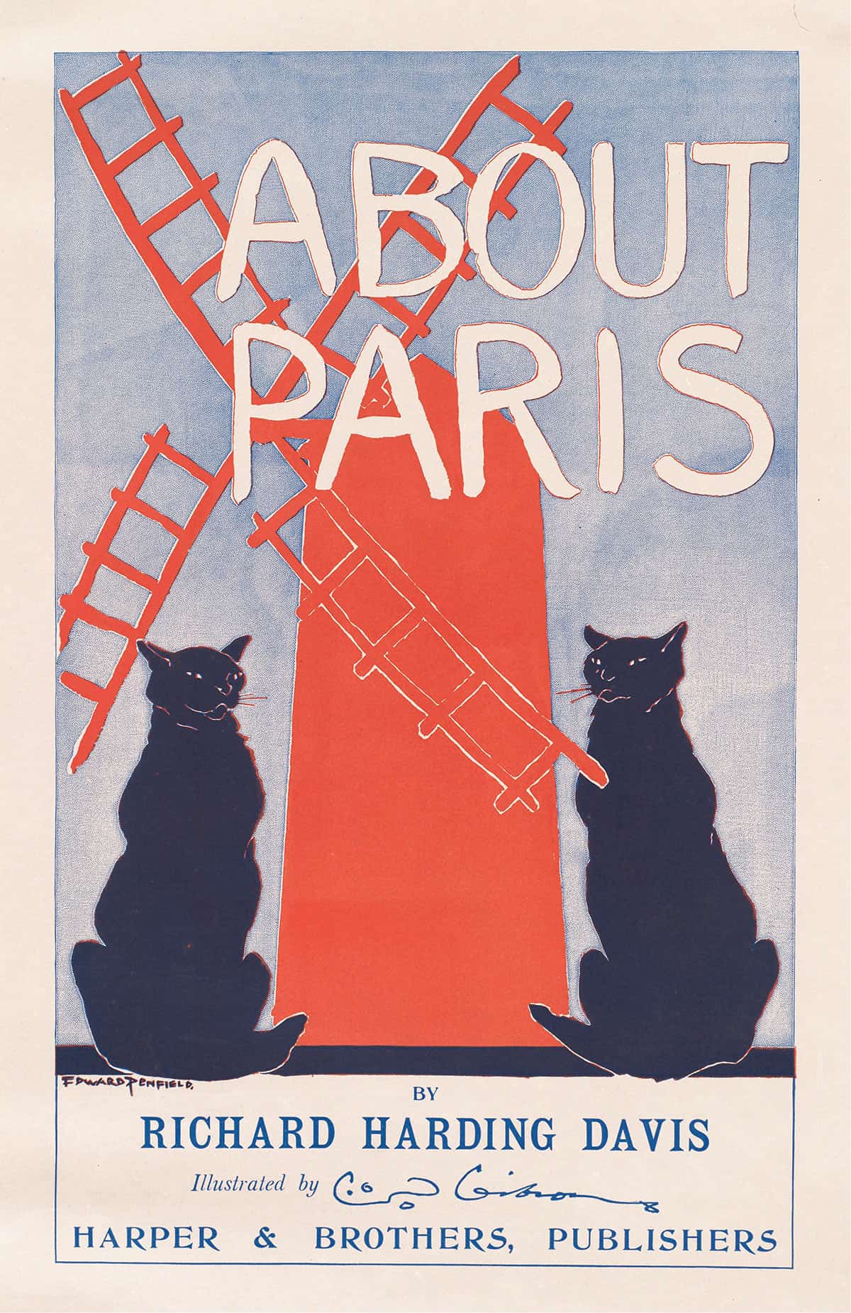 About Paris   by Edward Penfield Posters, Prints, & Visual Artwork