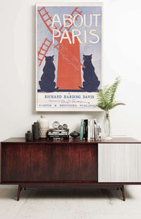 About Paris   by Edward Penfield Posters, Prints, & Visual Artwork