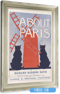 About Paris   by Edward Penfield Posters, Prints, & Visual Artwork