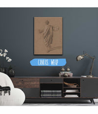 Academic Study Of A Male Figure by Mariano Fortuny Marsal Posters, Prints, & Visual Artwork