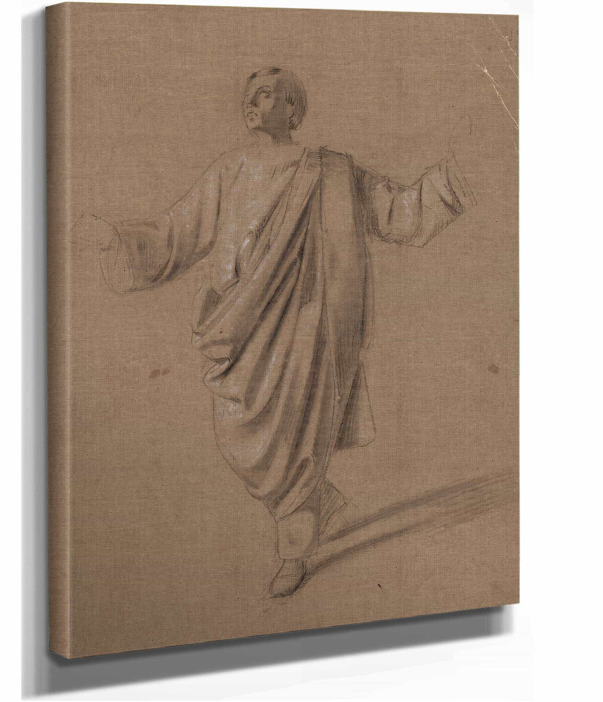 Academic Study Of A Male Figure by Mariano Fortuny Marsal Posters, Prints, & Visual Artwork