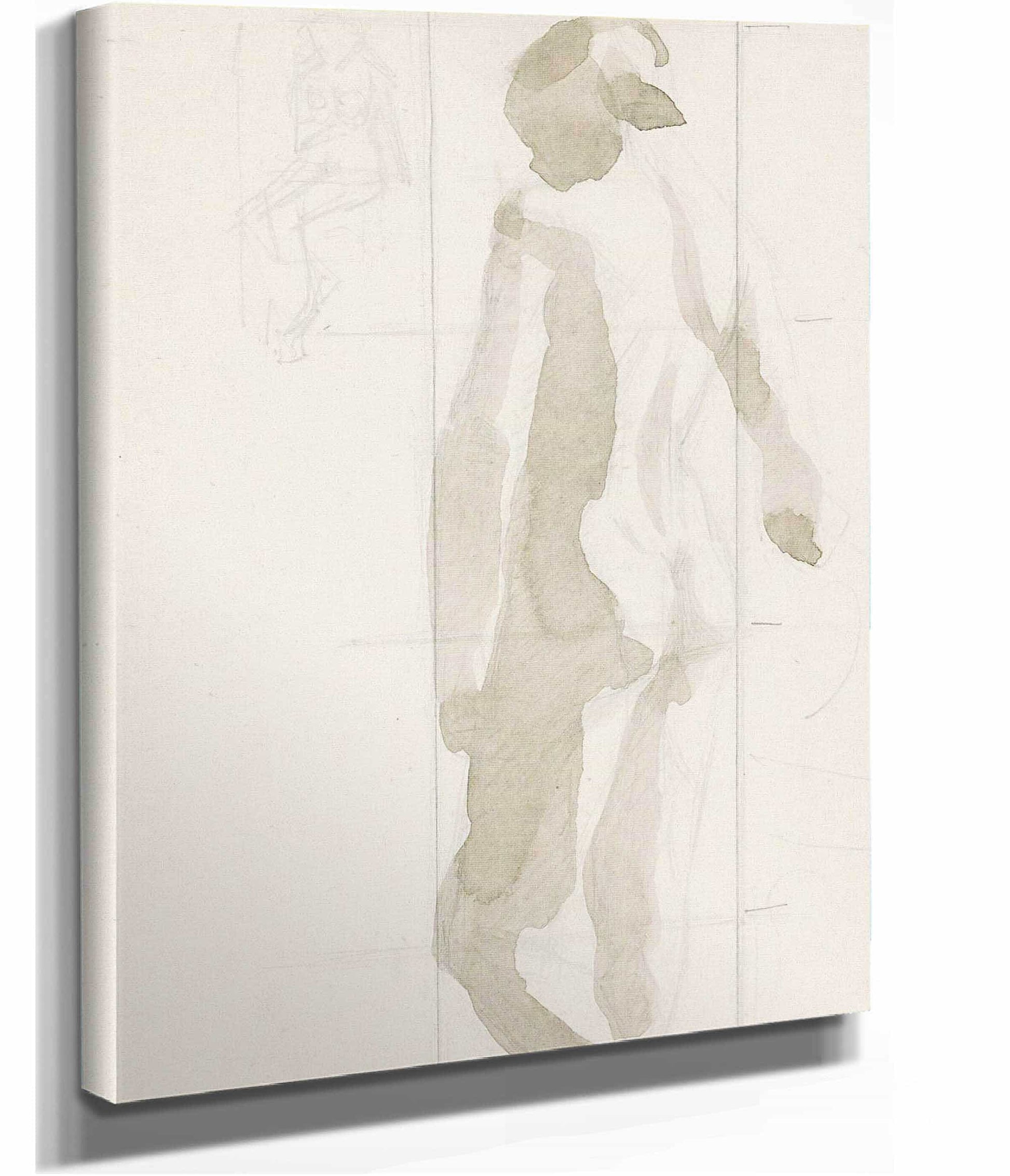 Achterzijde Van Een Staande Naakte Vrouw by Reijer Stolk Posters, Prints, & Visual Artwork