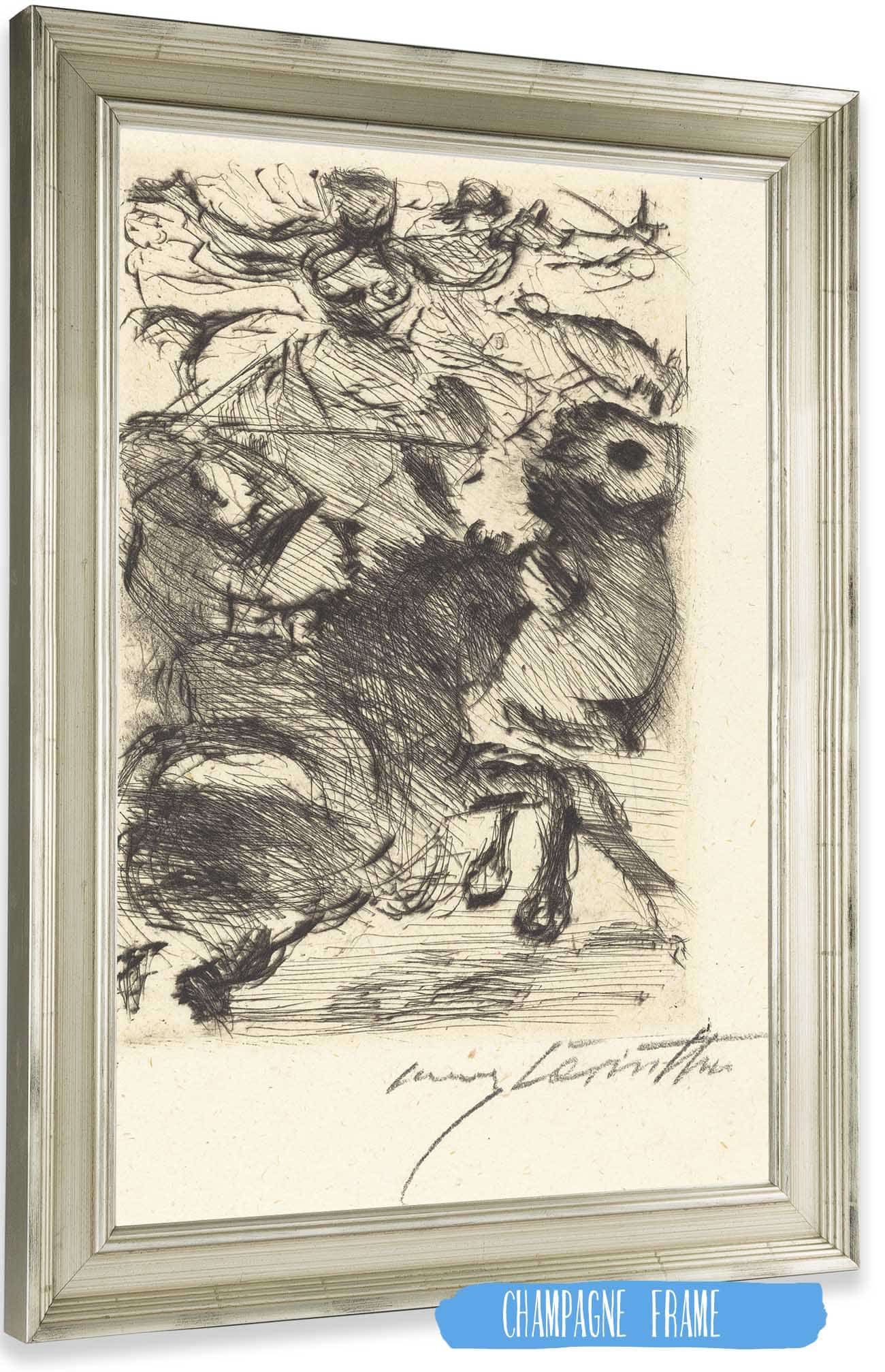Adhba The Camel Adhba Die Kamelin by Lovis Corinth Posters, Prints, & Visual Artwork