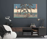 Akasaka   by Ando Hiroshige Posters, Prints, & Visual Artwork