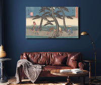 Akasaka   by Ando Hiroshige Posters, Prints, & Visual Artwork