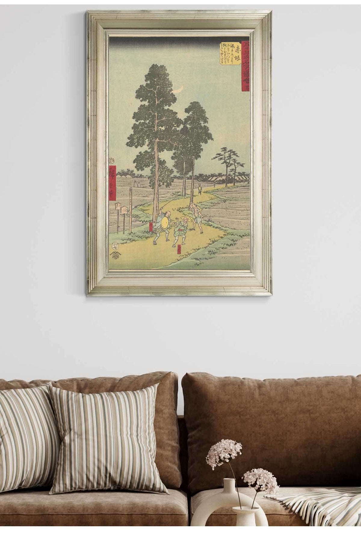 Akasaka   by Ando Hiroshige Posters, Prints, & Visual Artwork