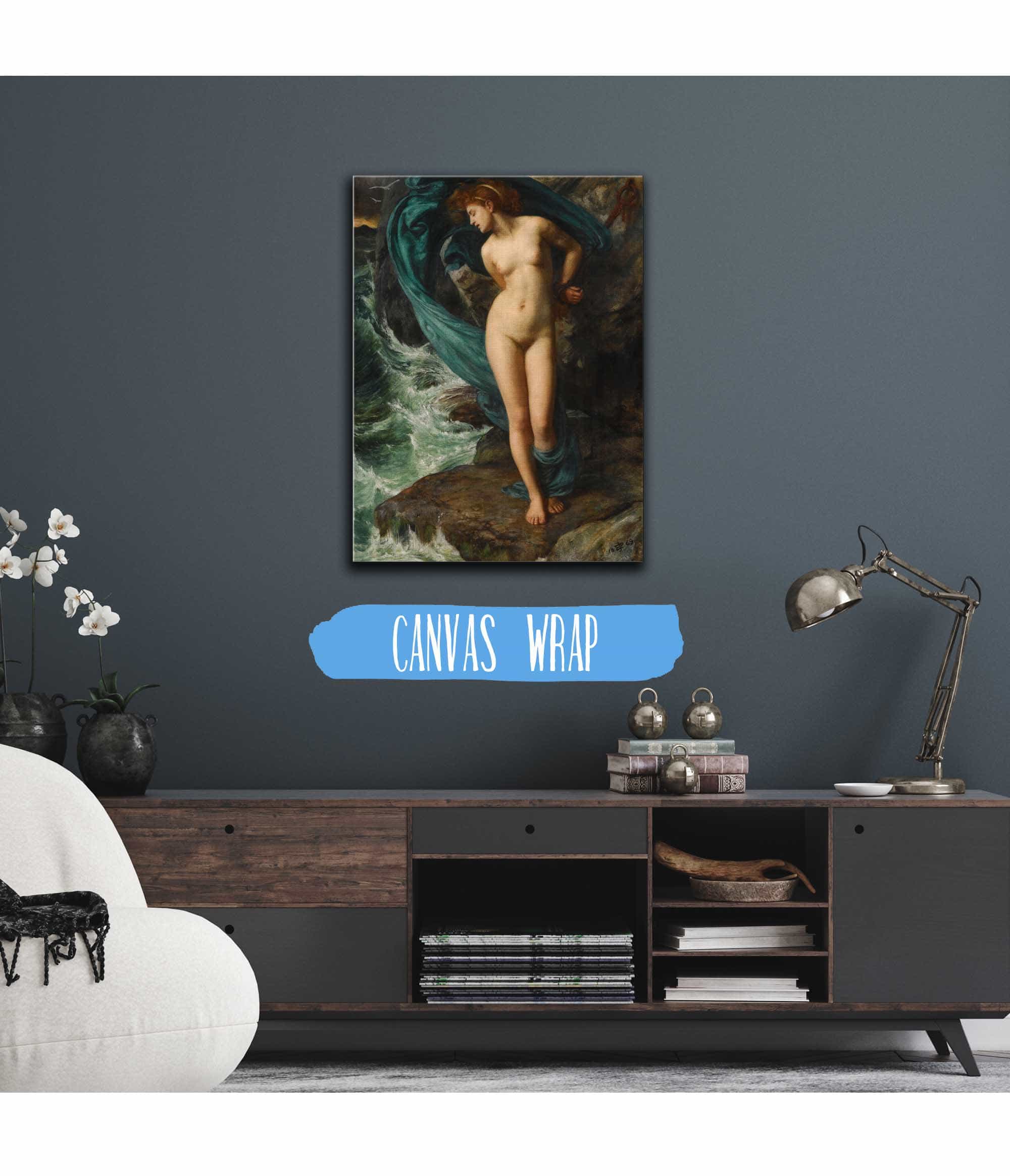 Andromeda  by Edward John Poynter Posters, Prints, & Visual Artwork