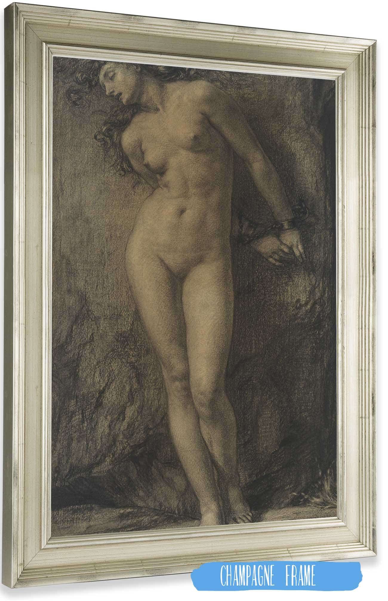 Andromeda  by Edward John Poynter Posters, Prints, & Visual Artwork