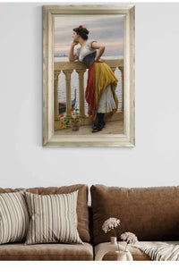 Anticipation by Eugen Von Blaas Posters, Prints, & Visual Artwork