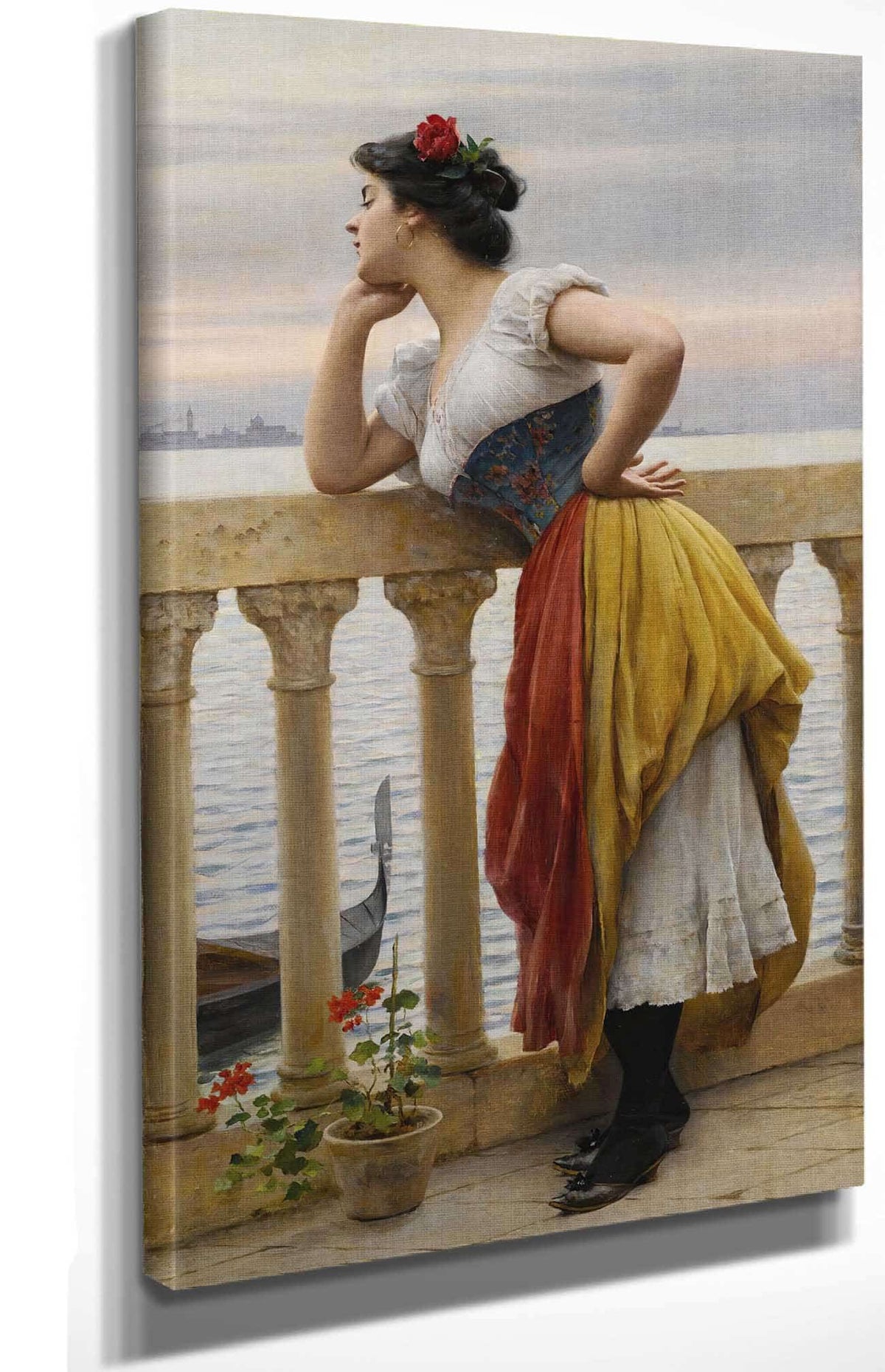 Anticipation by Eugen Von Blaas Posters, Prints, & Visual Artwork