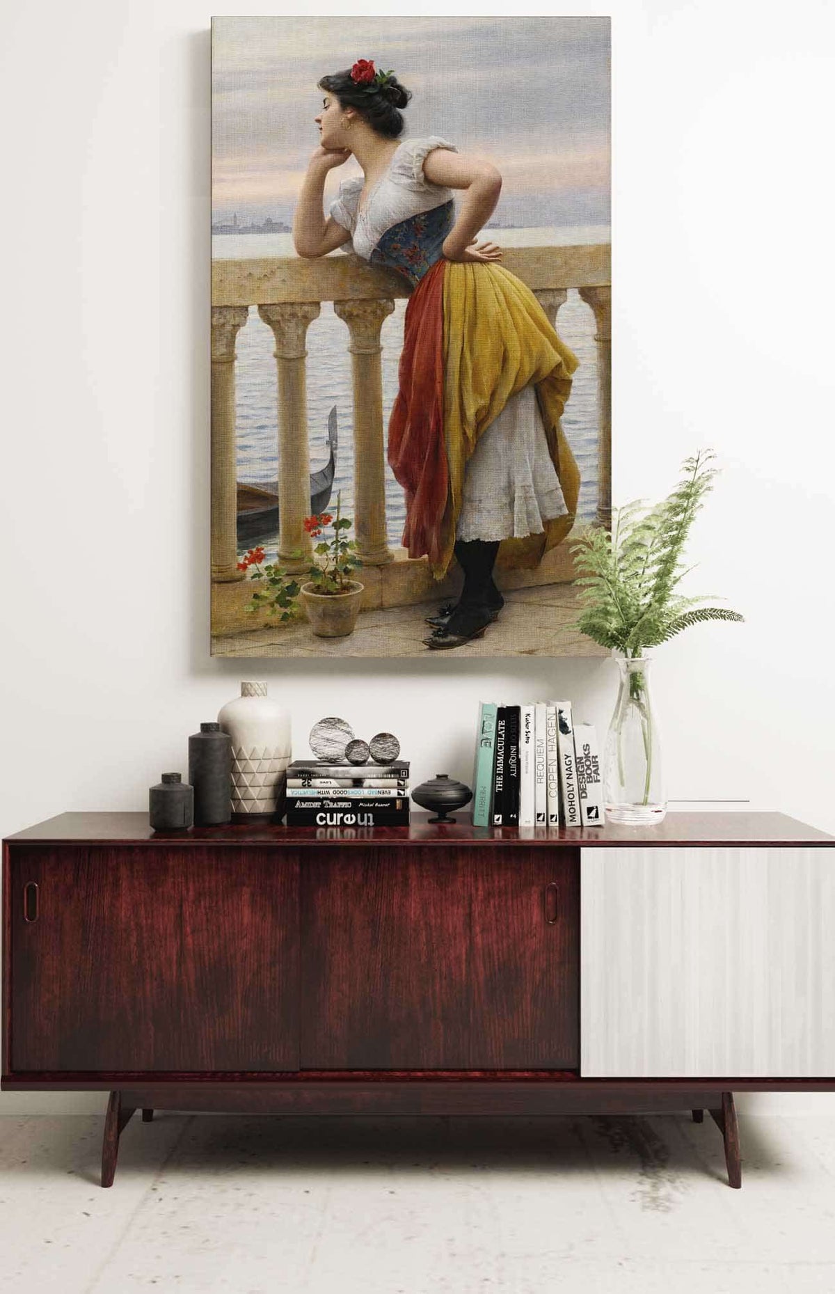 Anticipation by Eugen Von Blaas Posters, Prints, & Visual Artwork