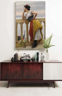 Anticipation by Eugen Von Blaas Posters, Prints, & Visual Artwork