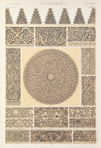 Arabian No  by Owen Jones Posters, Prints, & Visual Artwork