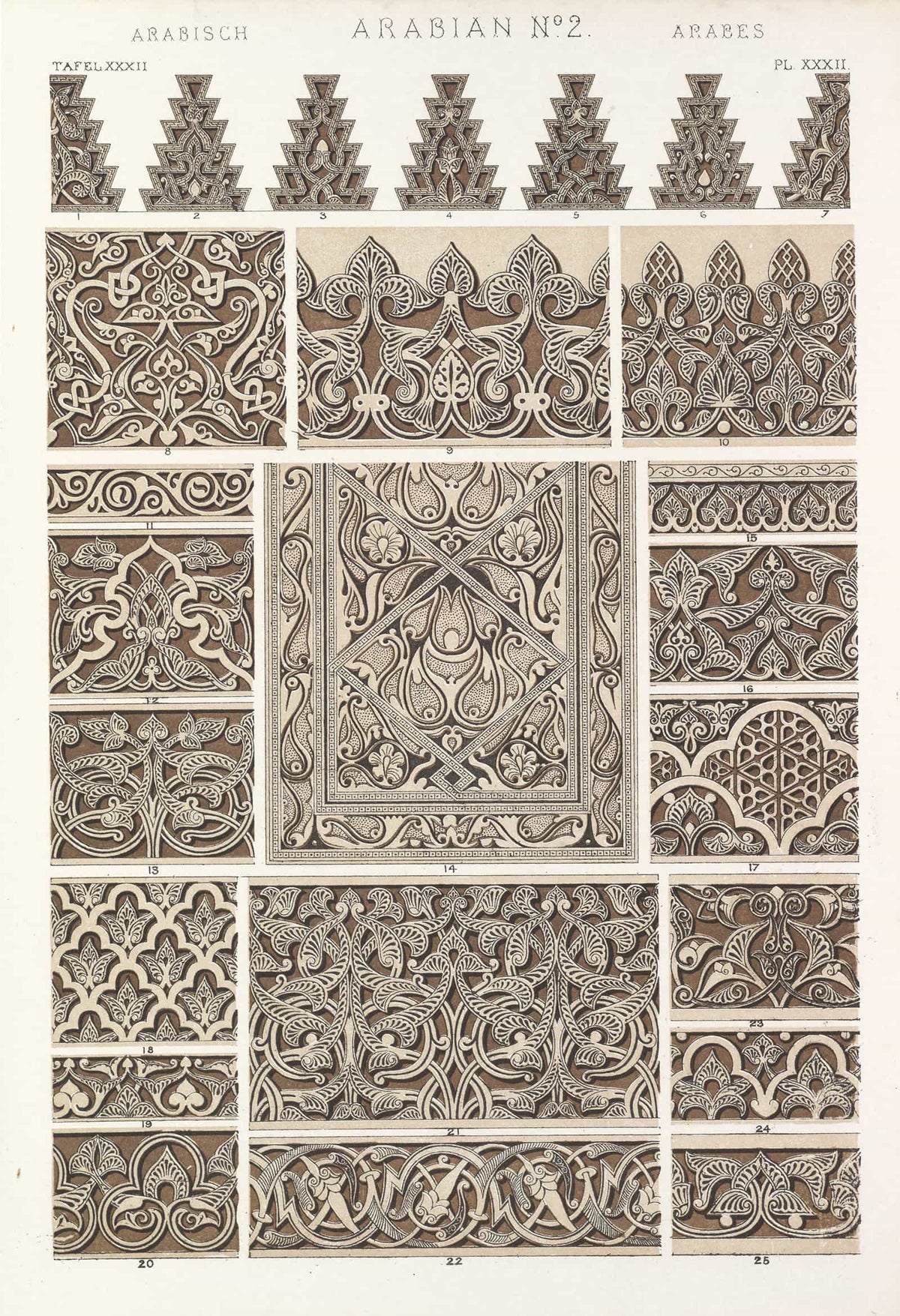 Arabian No  by Owen Jones Posters, Prints, & Visual Artwork