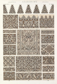 Arabian No  by Owen Jones Posters, Prints, & Visual Artwork