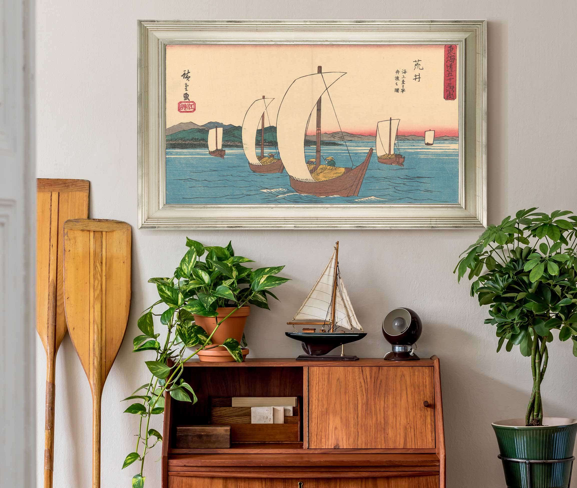 Arai   by Ando Hiroshige Posters, Prints, & Visual Artwork