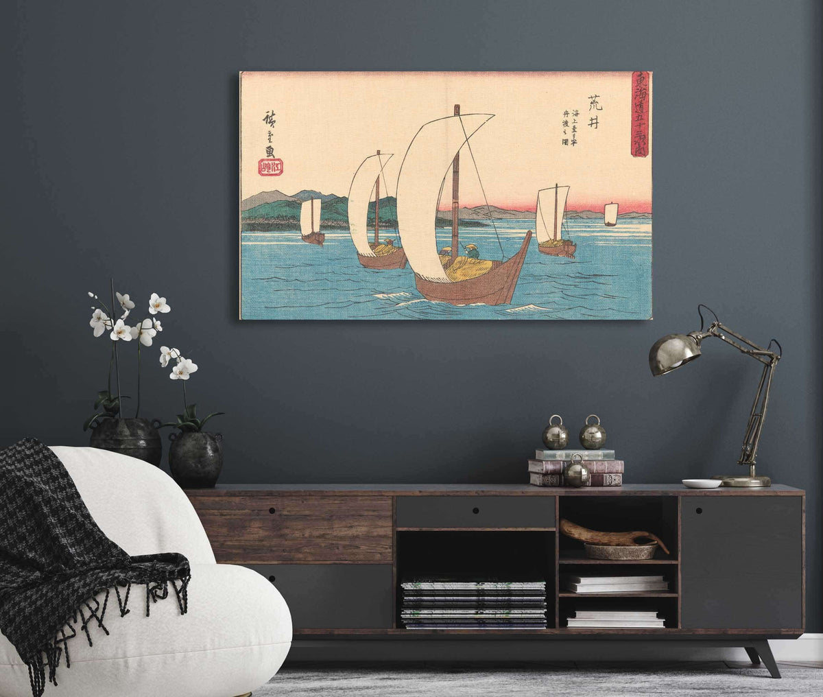 Arai   by Ando Hiroshige Posters, Prints, & Visual Artwork