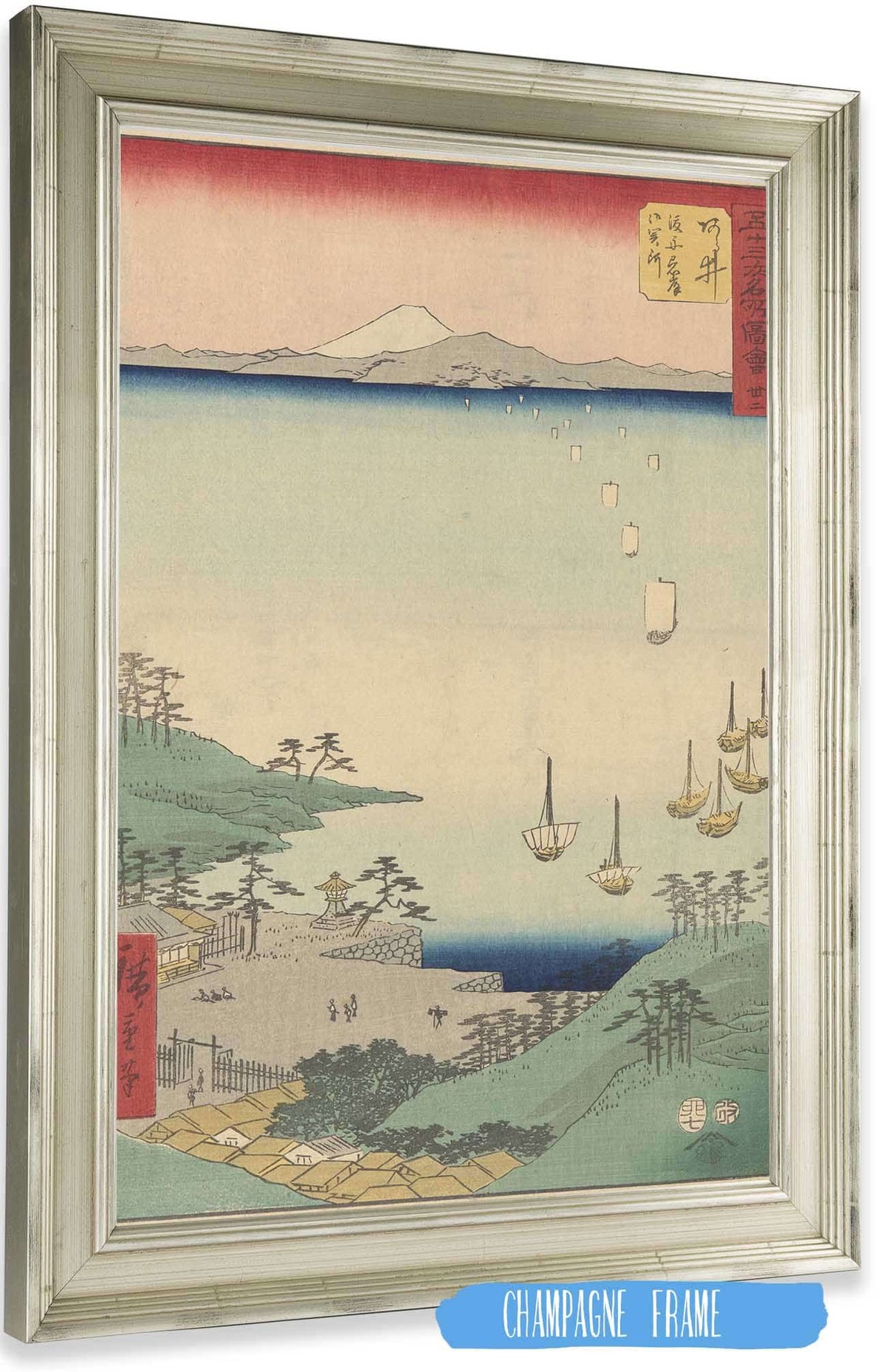 Arai   by Ando Hiroshige Posters, Prints, & Visual Artwork