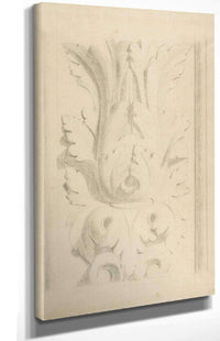 Architectural Motif Double Acanthus Fleuron by Georges Seurat Posters, Prints, & Visual Artwork